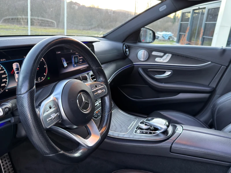 Mercedes-Benz E 220 AMG-LINE/PANO/BURMASTER/MEMORY/NAPPA/LINE ASSIST, снимка 15 - Автомобили и джипове - 53113123