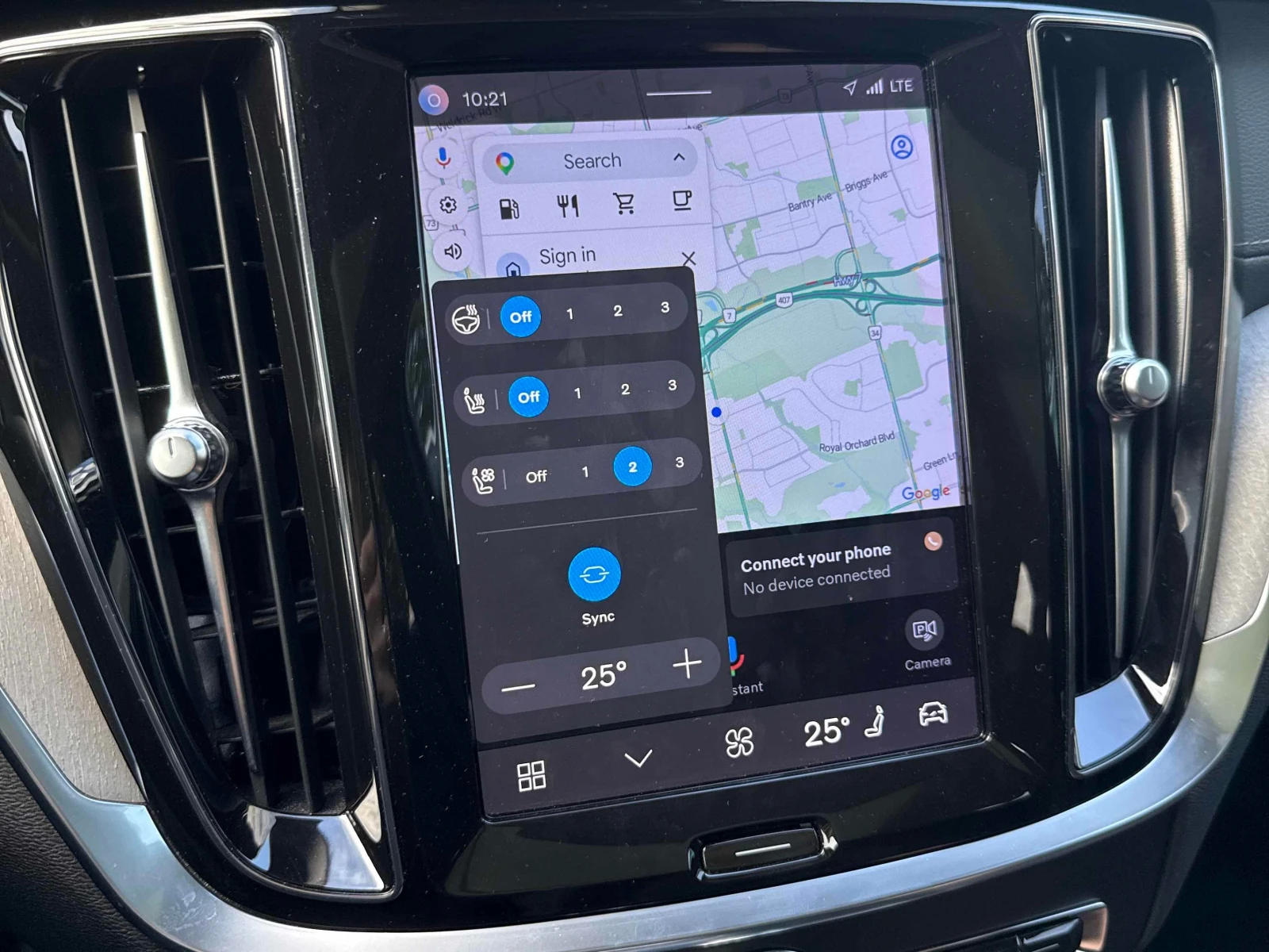 Volvo V60 * Ultimate Dark Theme * ОБДУХВАНЕ* H/K* HUD* 360* , снимка 12 - Автомобили и джипове - 56120244