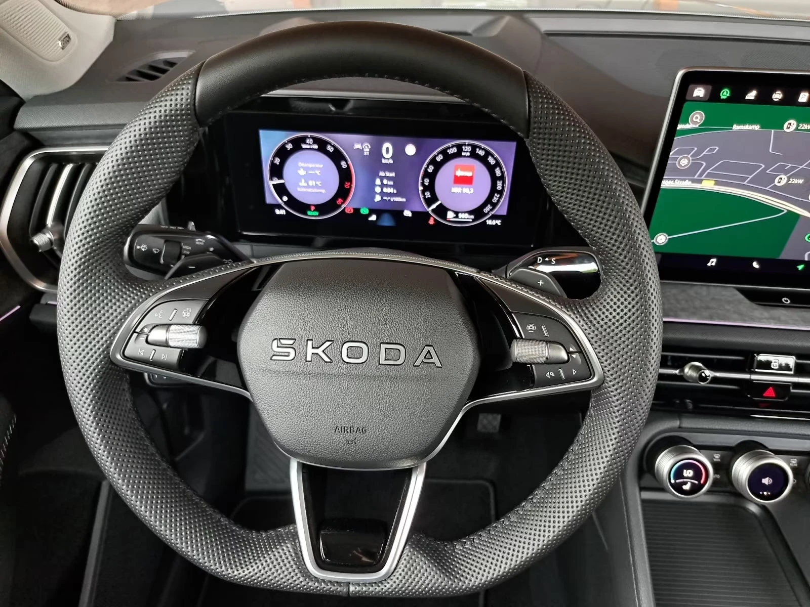 Skoda Kodiaq НОВ!/SELECTION/150HP/PANO/360/HUD/MATRIX/158z, снимка 7 - Автомобили и джипове - 53858306