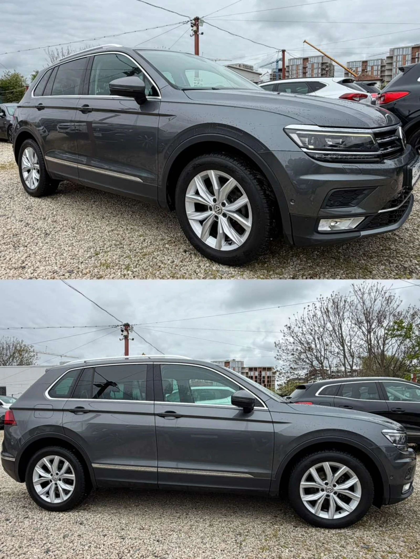 VW Tiguan 2.0TDI DIGITAL OFFROAD 4 MOTION  ЛИЗИНГ ВИДЕО , снимка 9 - Автомобили и джипове - 54384113