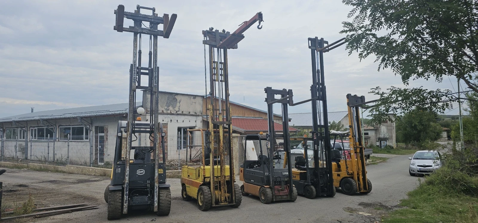 Мотокар Linde Различни видове електрокар, мотокар газокар, снимка 1