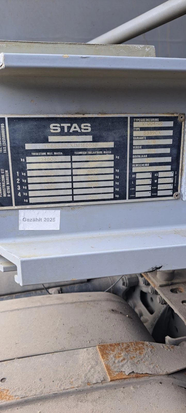 Полуремарке Stas С339ЦХ, снимка 11 - Ремаркета - 53608198