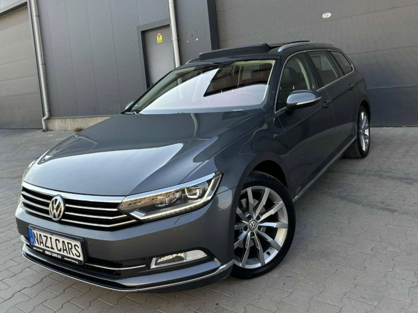 VW Passat 2.0TDI/150к.с/DIGITAL/DISTRONIC/ПАНОРАМА/ОБДУХВАНЕ - изображение 2