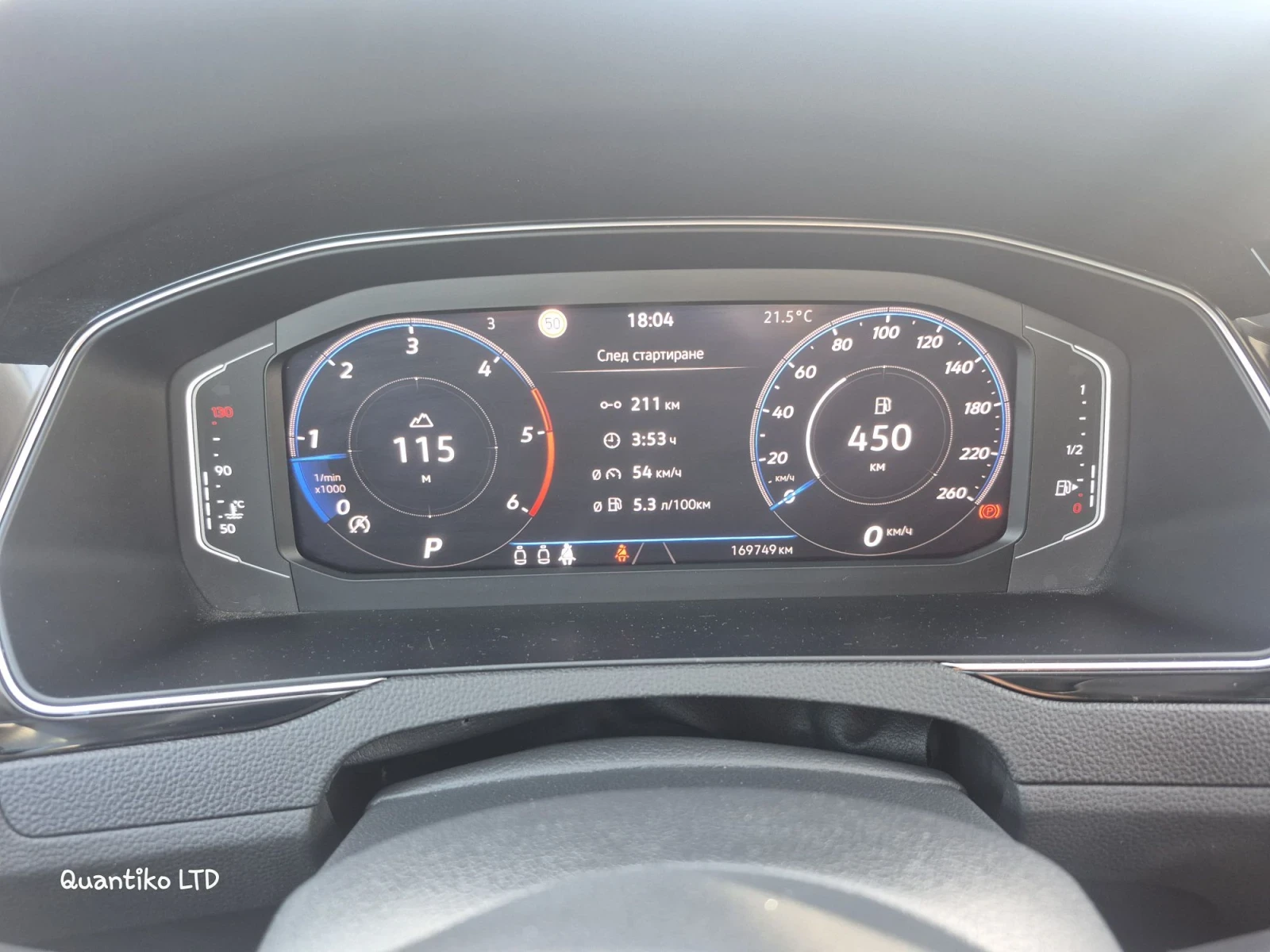 VW Passat WAGON BUSSINESS 2.0 DSG, снимка 7 - Автомобили и джипове - 54931296
