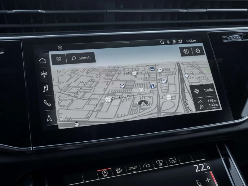 Audi Q8 * S Line quattro Prestige * CARFAX * ЦЕНА ДО БГ, снимка 13 - Автомобили и джипове - 53256233