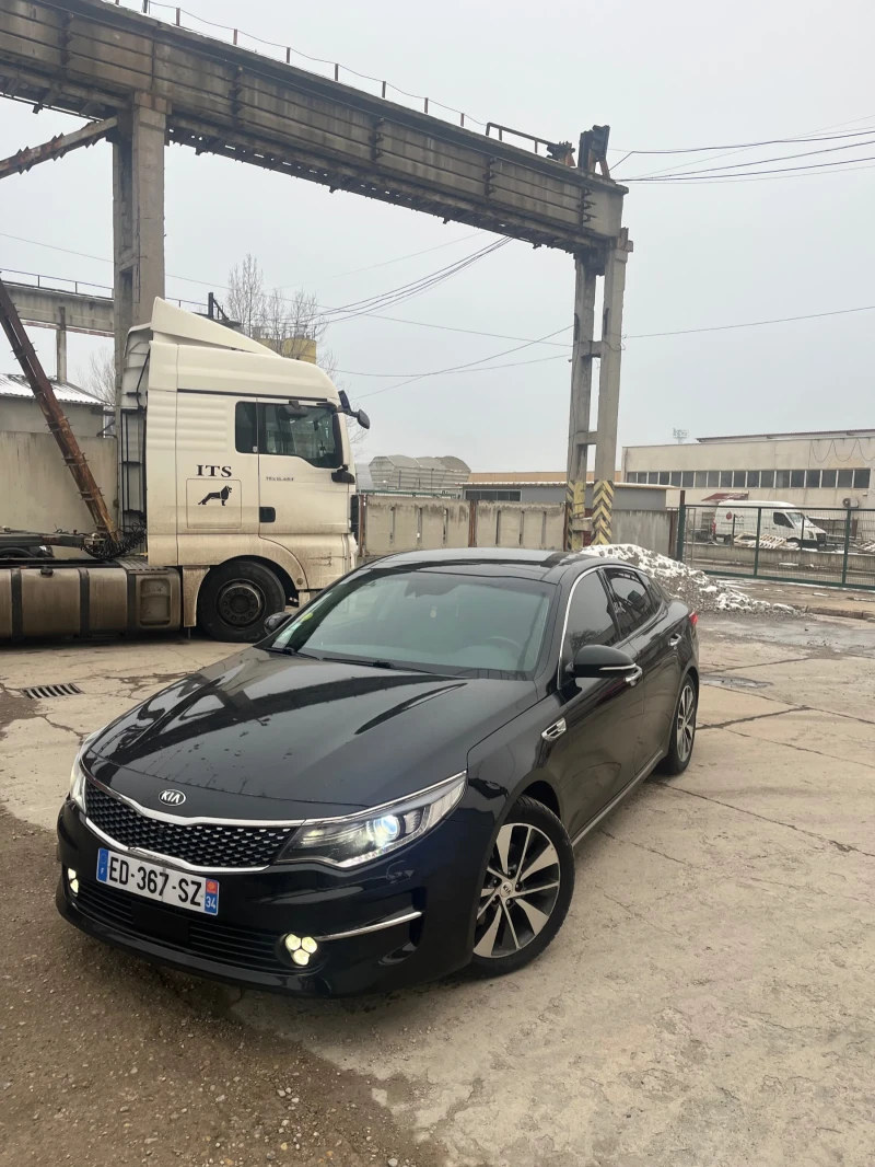 Kia Optima 1.7/141/ПЕРФЕКТНА/ВС ЕКСТРИ/УНИКАТ, снимка 1 - Автомобили и джипове - 48610007