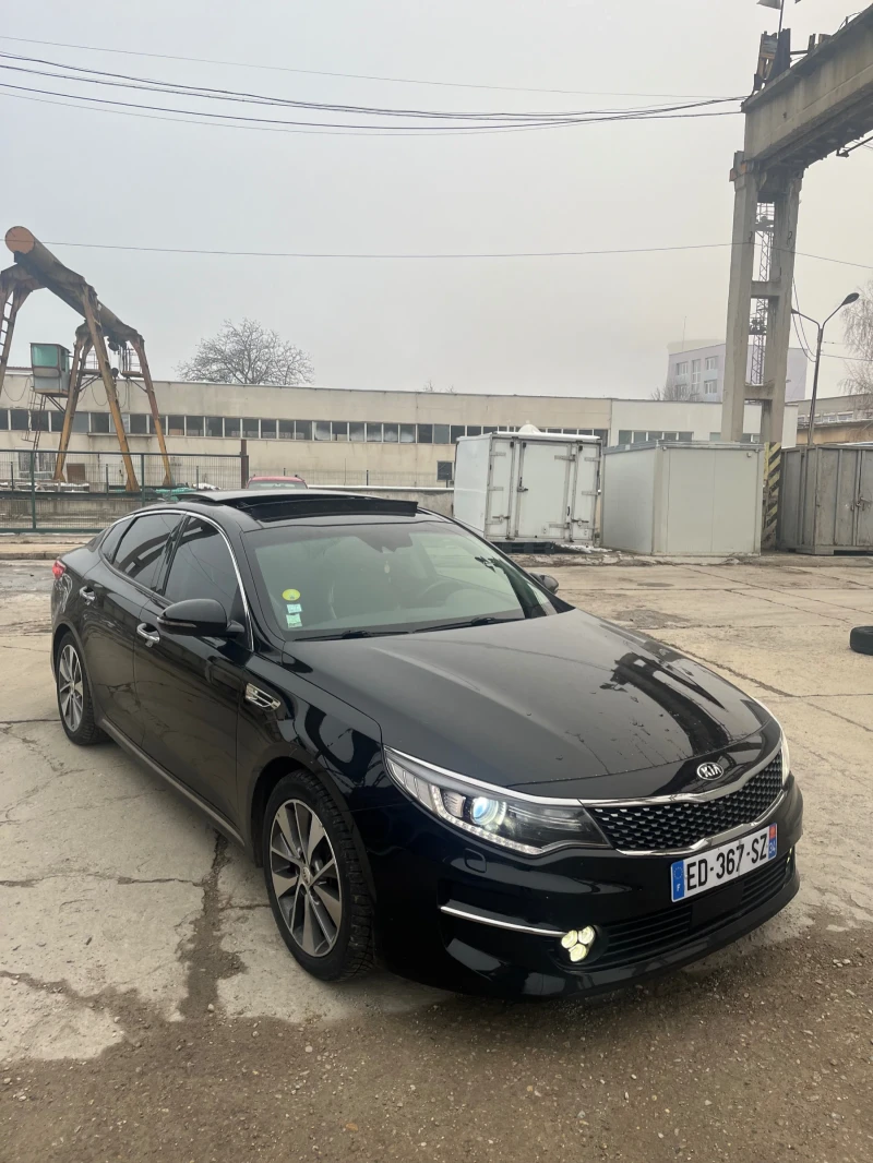 Kia Optima 1.7/141/ПЕРФЕКТНА/ВС ЕКСТРИ/УНИКАТ, снимка 2 - Автомобили и джипове - 48610007