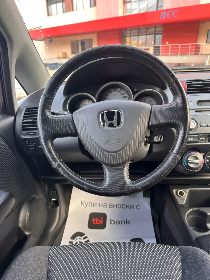 Honda Jazz 1.4i - КЛИМАТИК - РЕАЛНИ КИЛОМЕТРИ, снимка 12 - Автомобили и джипове - 47757196