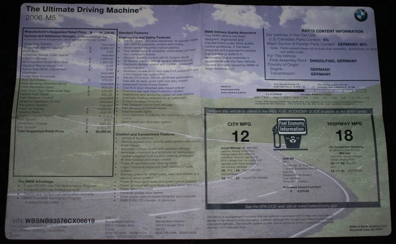 BMW M5 V10 , снимка 17 - Автомобили и джипове - 51069508