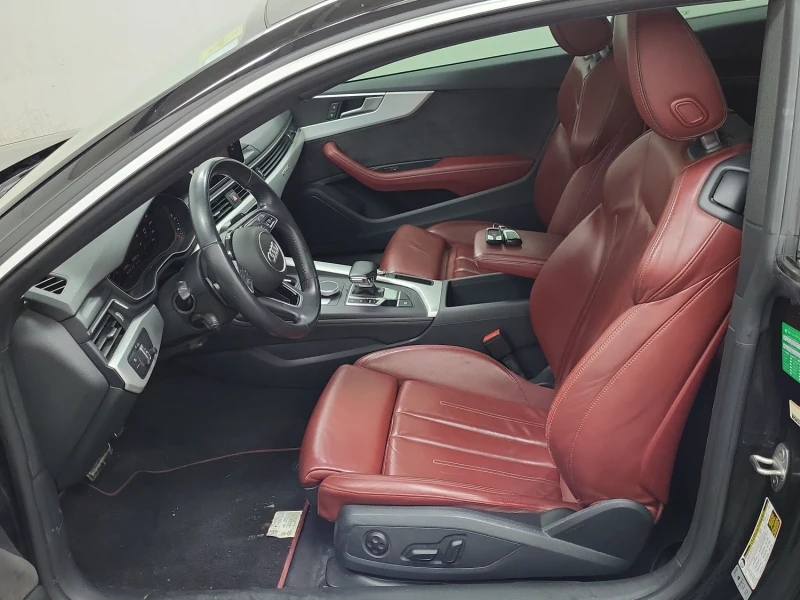 Audi A5 PROGRESSIV/ЧЕРВЕН САЛОН/КЕЙЛЕС/СЛЕДЕНЕ НА ЛЕНТИ, снимка 7 - Автомобили и джипове - 52966872