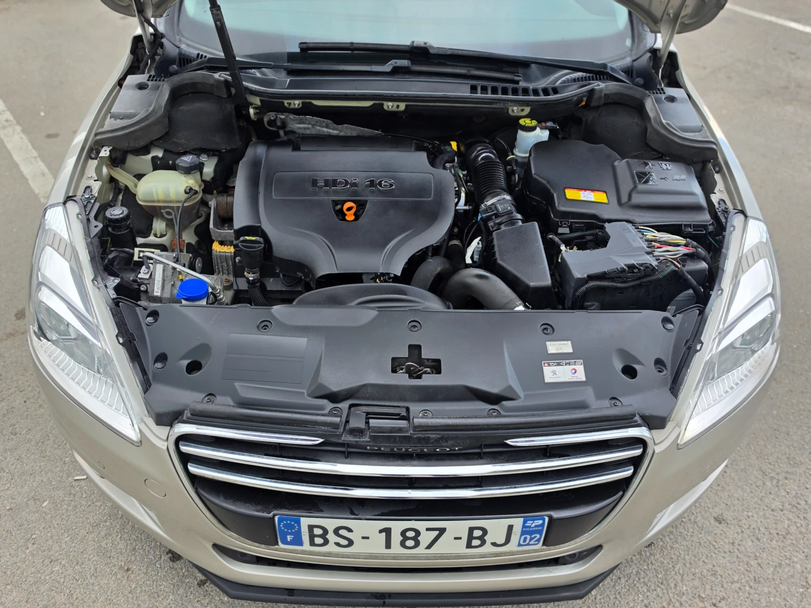Peugeot 508 2.0HDI 163hp * КЛИМАТРОНИК *  EURO 5 * НАВИ * , снимка 16 - Автомобили и джипове - 54575181