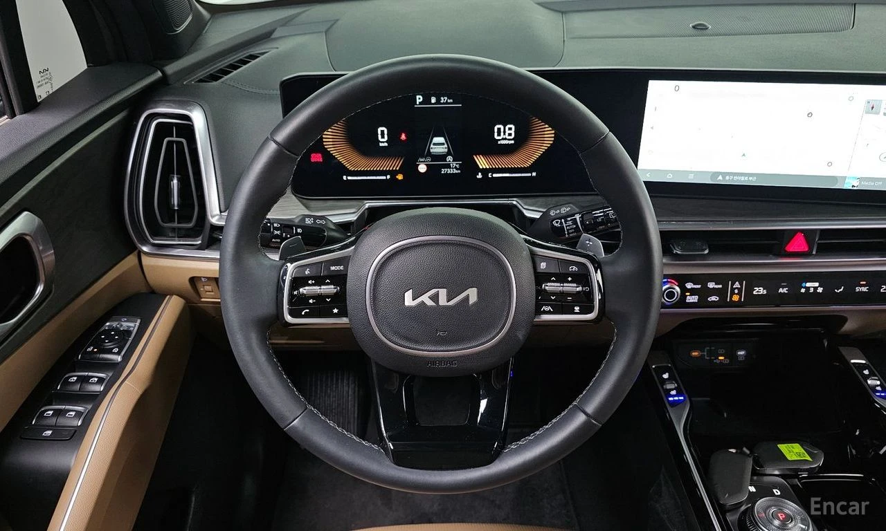 Kia Sorento PRESTIGE* 2WD* ПОДГРЕВ* ОБДУХВАНЕ* КАМЕРА* КЕЙЛЕС, снимка 11 - Автомобили и джипове - 54439048