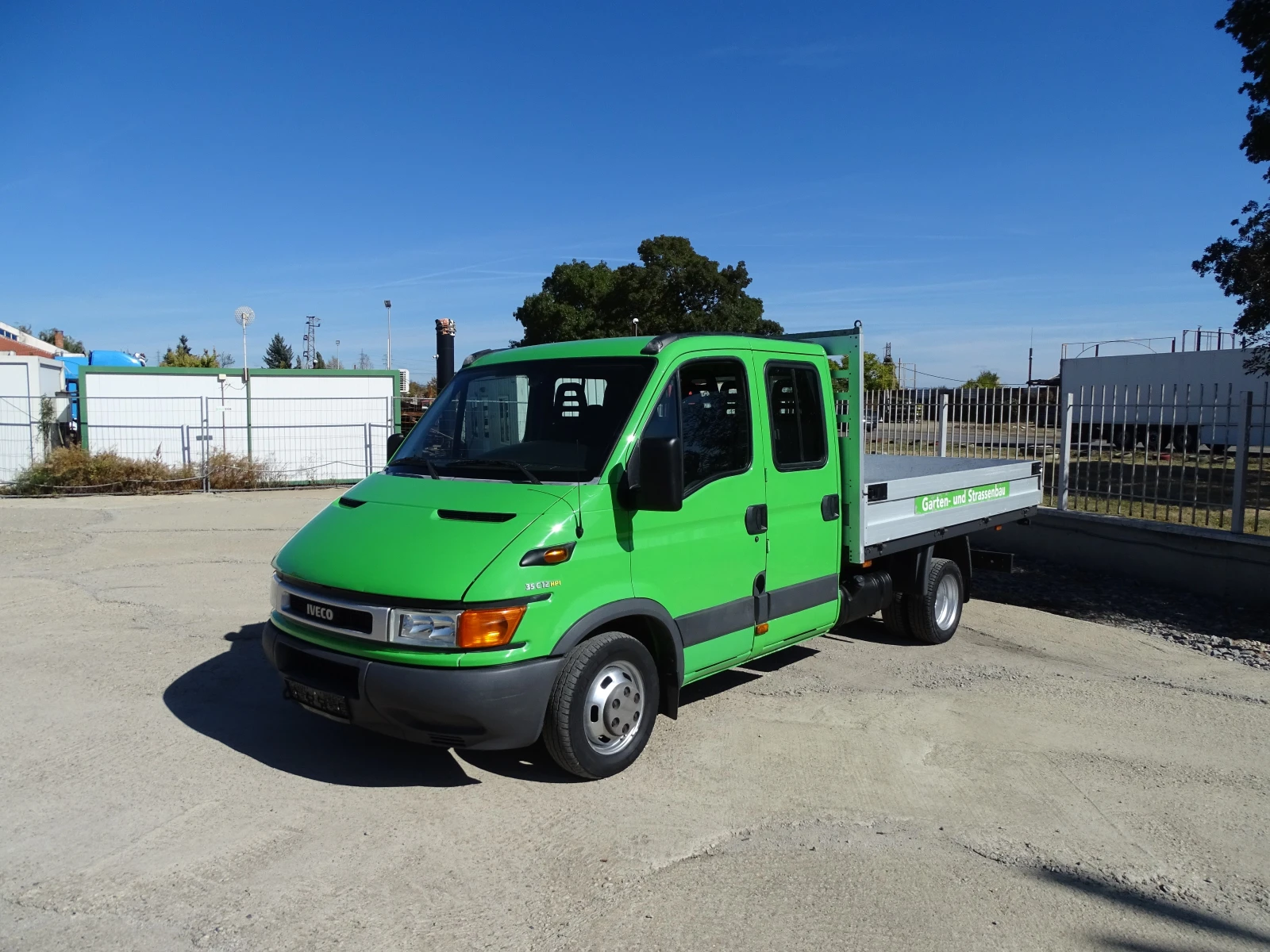 Iveco Daily 35C12 * * * КРАН 1100 кг * * * 7 места, снимка 7 - Бусове и автобуси - 56327793