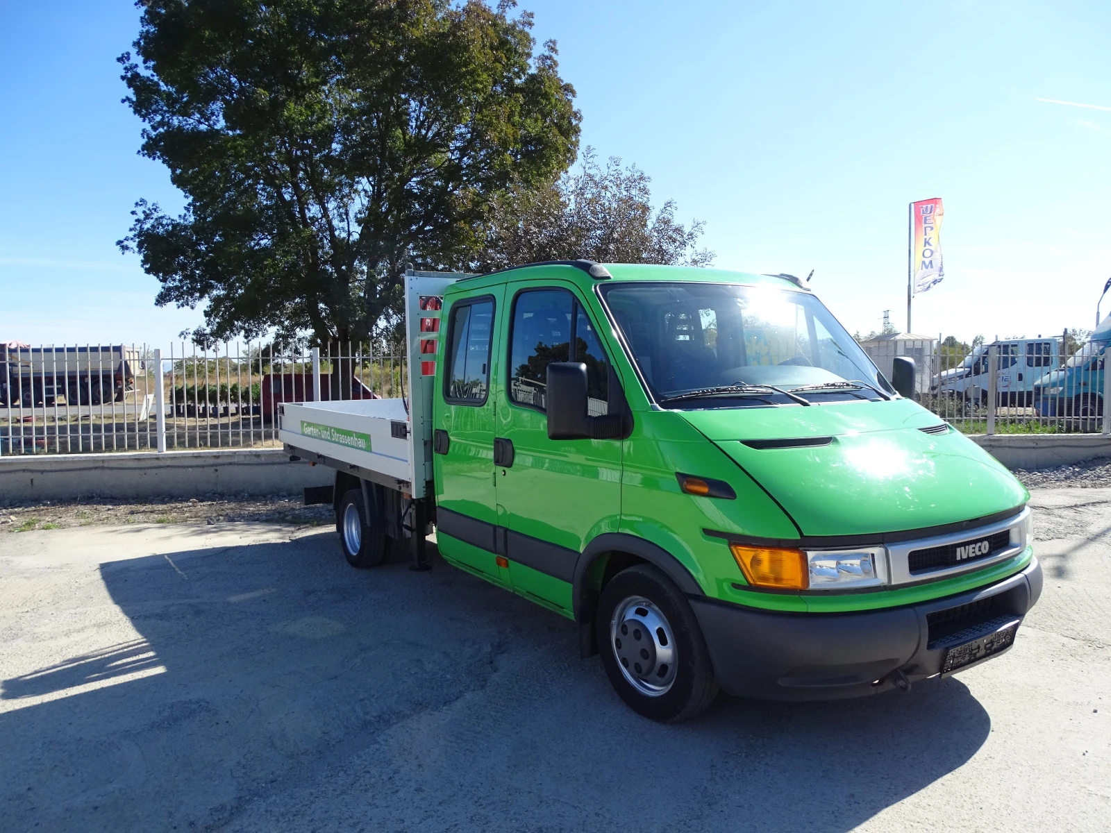 Iveco Daily 35C12 * * * КРАН 1100 кг * * * 7 места, снимка 5 - Бусове и автобуси - 56327793