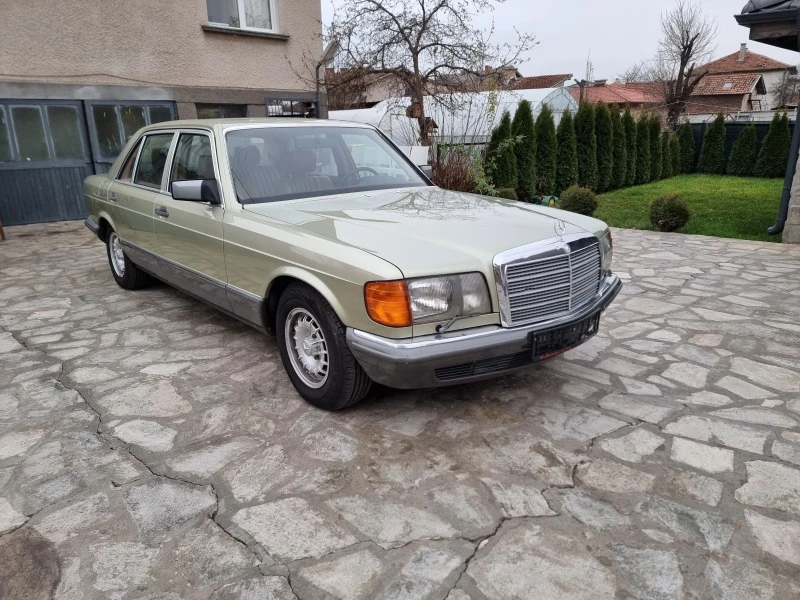 Mercedes-Benz 126 УНИКАТ 380SEL V8 -218к.с 1981г-ШВЕЙЦАРИЯ, снимка 1 - Автомобили и джипове - 41526837