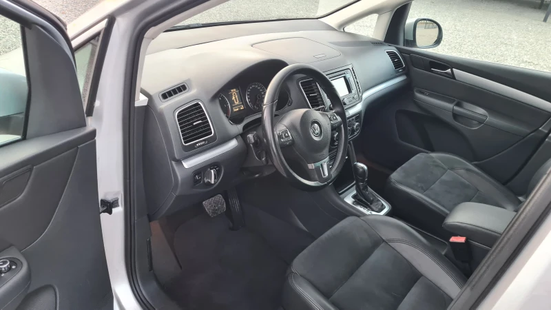 VW Sharan DSG-170кс, снимка 10 - Автомобили и джипове - 52368243