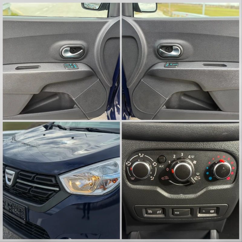 Dacia Lodgy 1.6::7 МЕСТА::ФАБРИЧНА ГАЗ::EURO6, снимка 13 - Автомобили и джипове - 53520945
