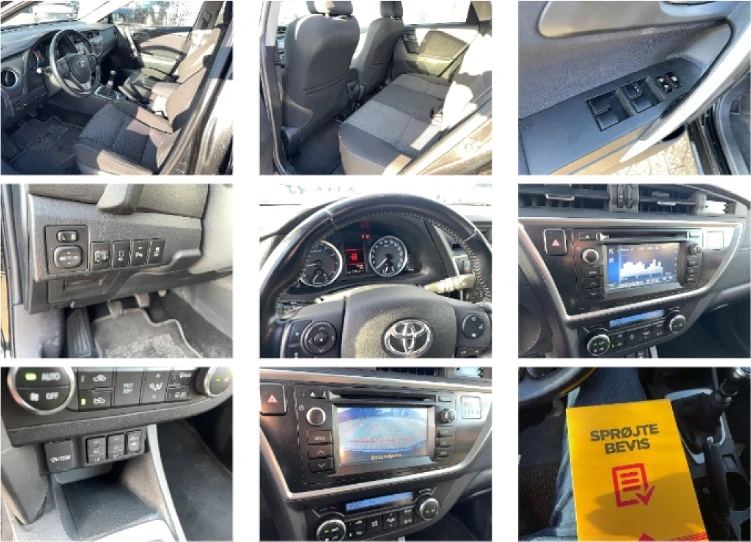 Toyota Auris 1.6 бензин ТОП! С ГАРАНЦИЯ! Очакван внос, снимка 2 - Автомобили и джипове - 56125176