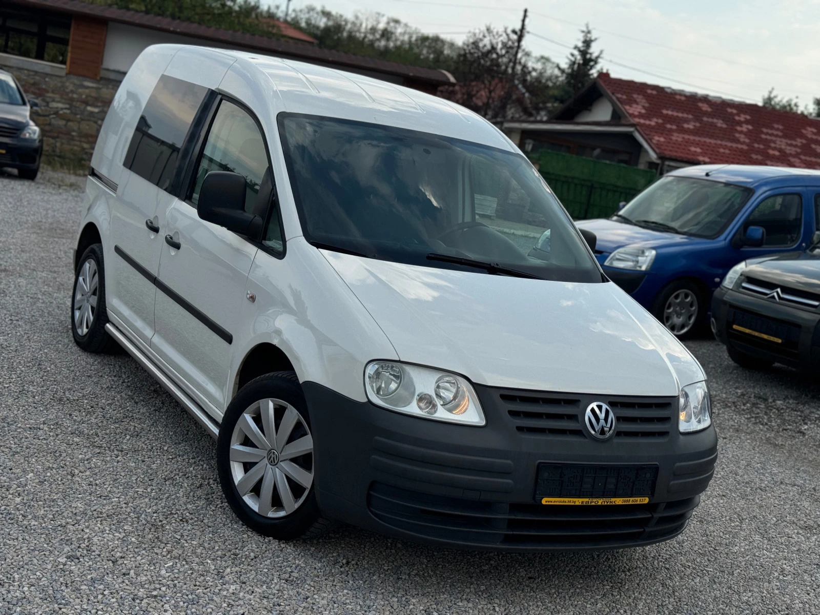 VW Caddy 1.9TDI 105кс КЛИМАТИК - [1] 