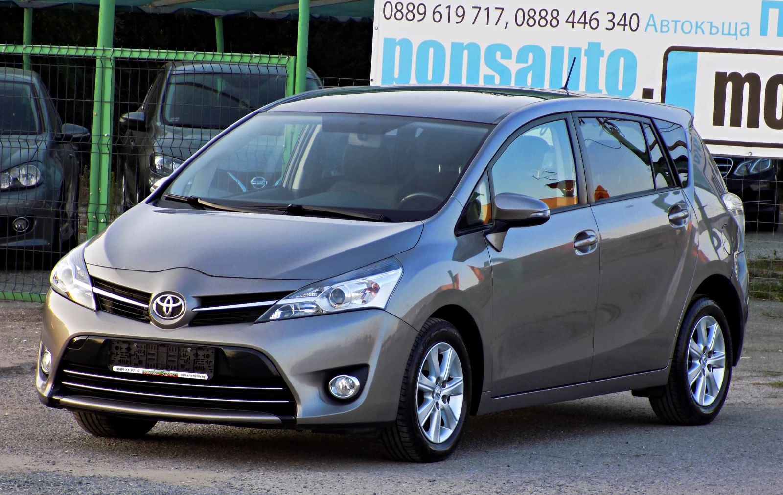 Toyota Verso 1.6D-4D/100% РЕАЛНА/НЕРАЗЛИЧИМА ОТ НОВА