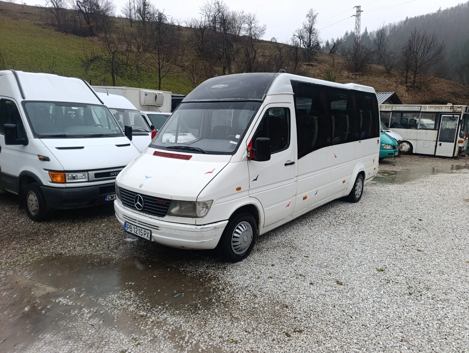 Mercedes-Benz Sprinter 313 19места, ПЕЧКА, АВТОМ.ВРАТА, 2005г., снимка 8 - Бусове и автобуси - 53880586