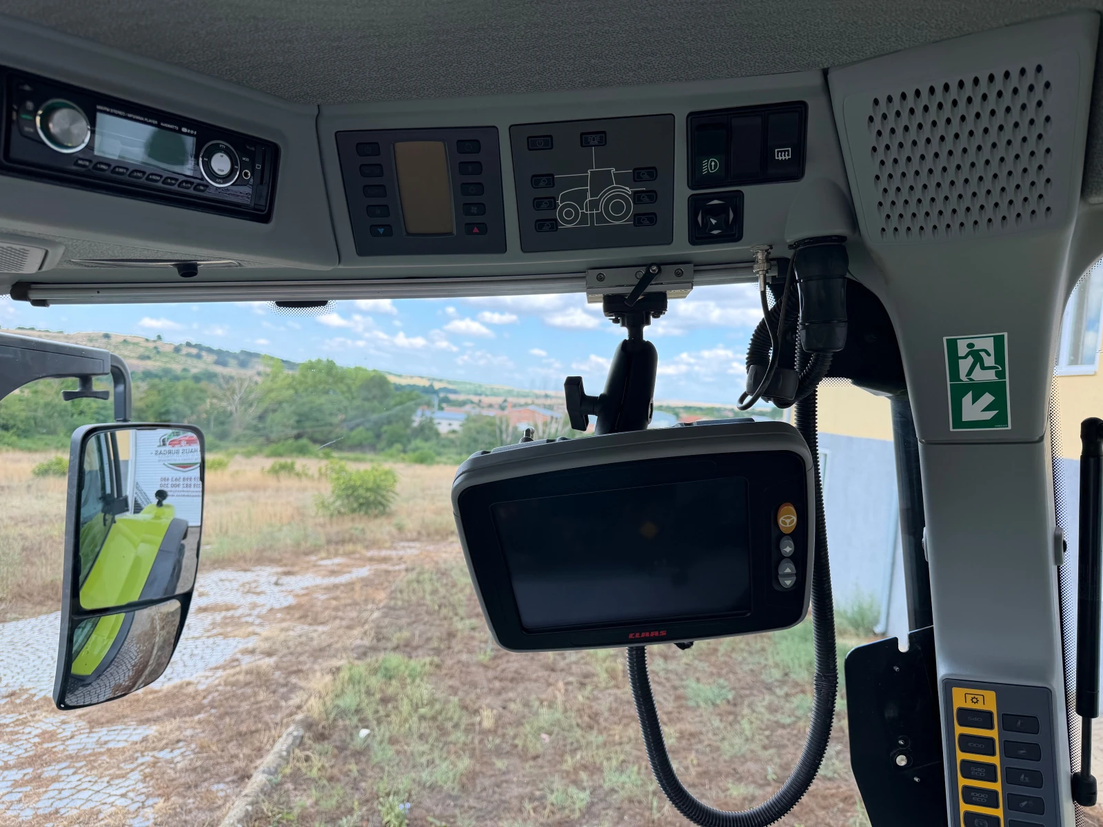Трактор Claas ARION 650 CEBIS НАВИГАЦИЯ ЛИЗИНГ, снимка 15 - Селскостопанска техника - 55766939