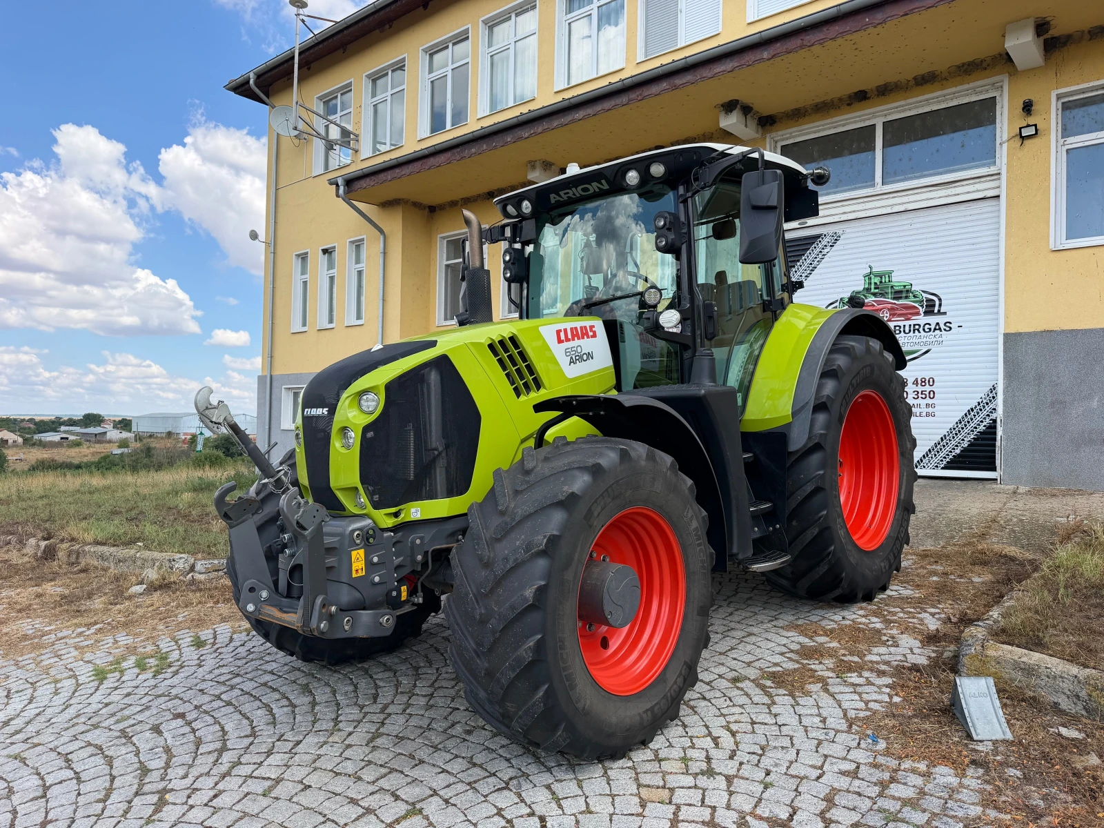 Трактор Claas ARION 650 CEBIS НАВИГАЦИЯ ЛИЗИНГ, снимка 3 - Селскостопанска техника - 55766939