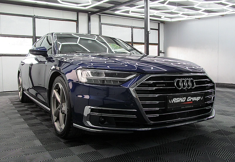 Audi A8 2xTV/3D-kamera/ПОДГРЕВ ОБДУХВАНЕ СОБСТВЕН ЛИЗИНГ, снимка 3 - Автомобили и джипове - 51507717