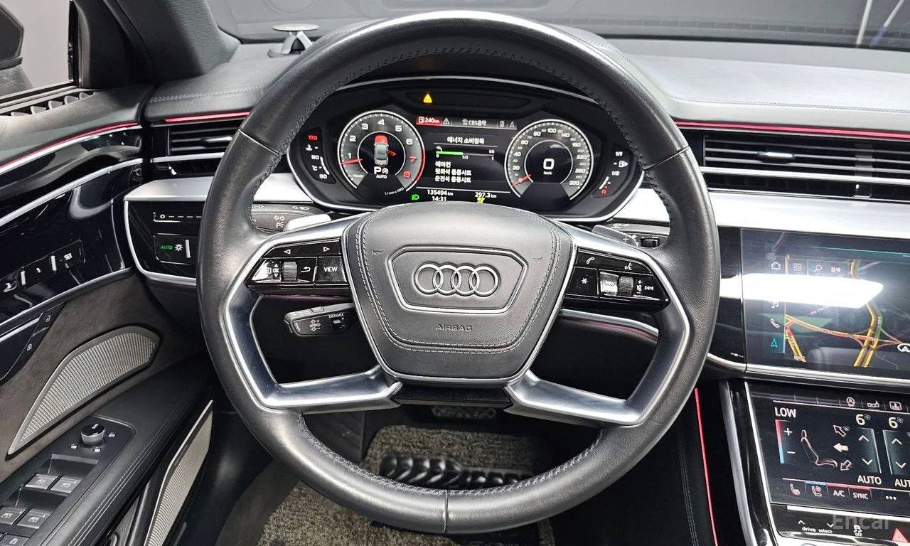 Audi A8 L* 55 TFSI* BANG & OLUFSEN* DISTRONIC* МАСАЖ* 360*, снимка 9 - Автомобили и джипове - 55352823
