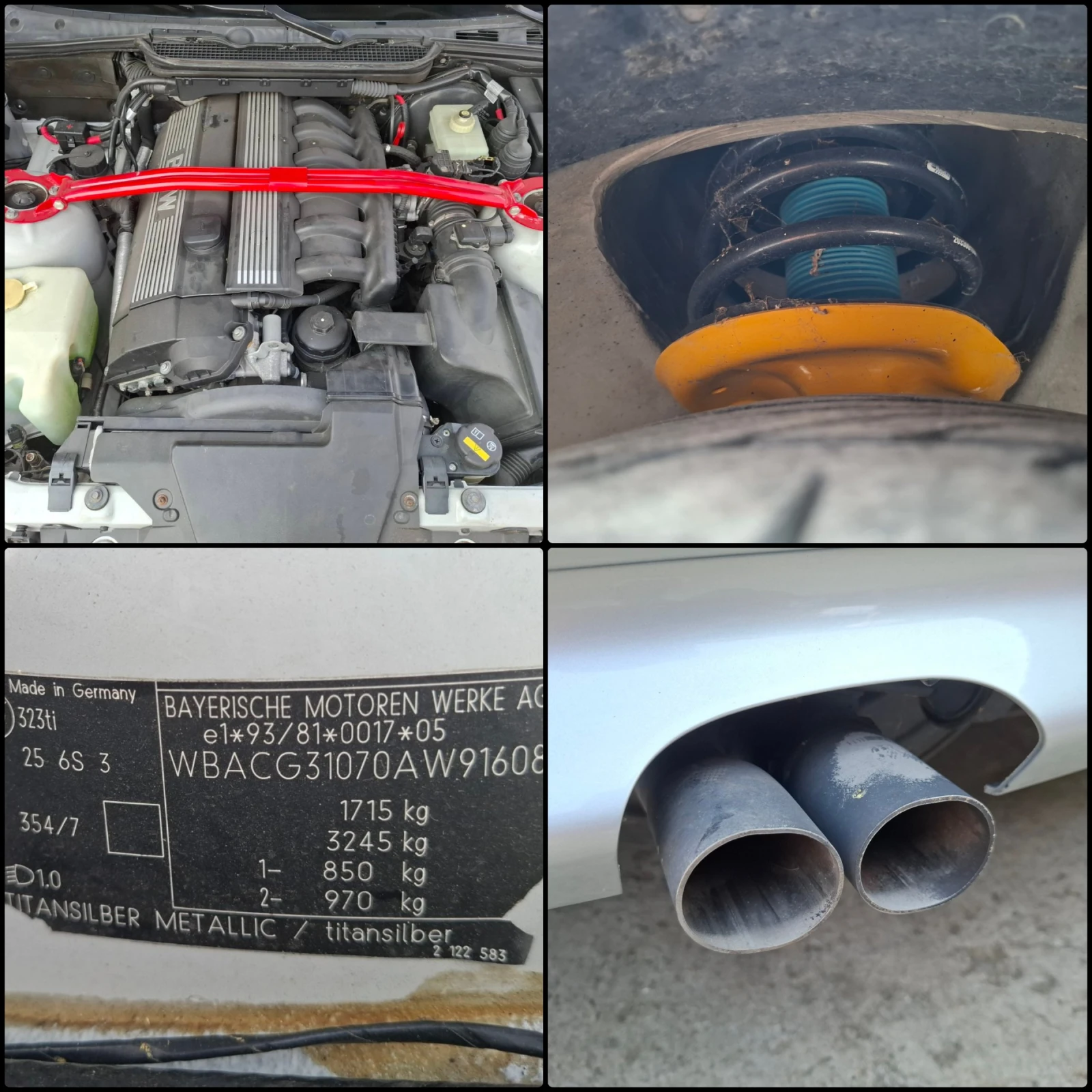 BMW 323 Sport Edition - M52B25 - A/C, снимка 16 - Автомобили и джипове - 55767732