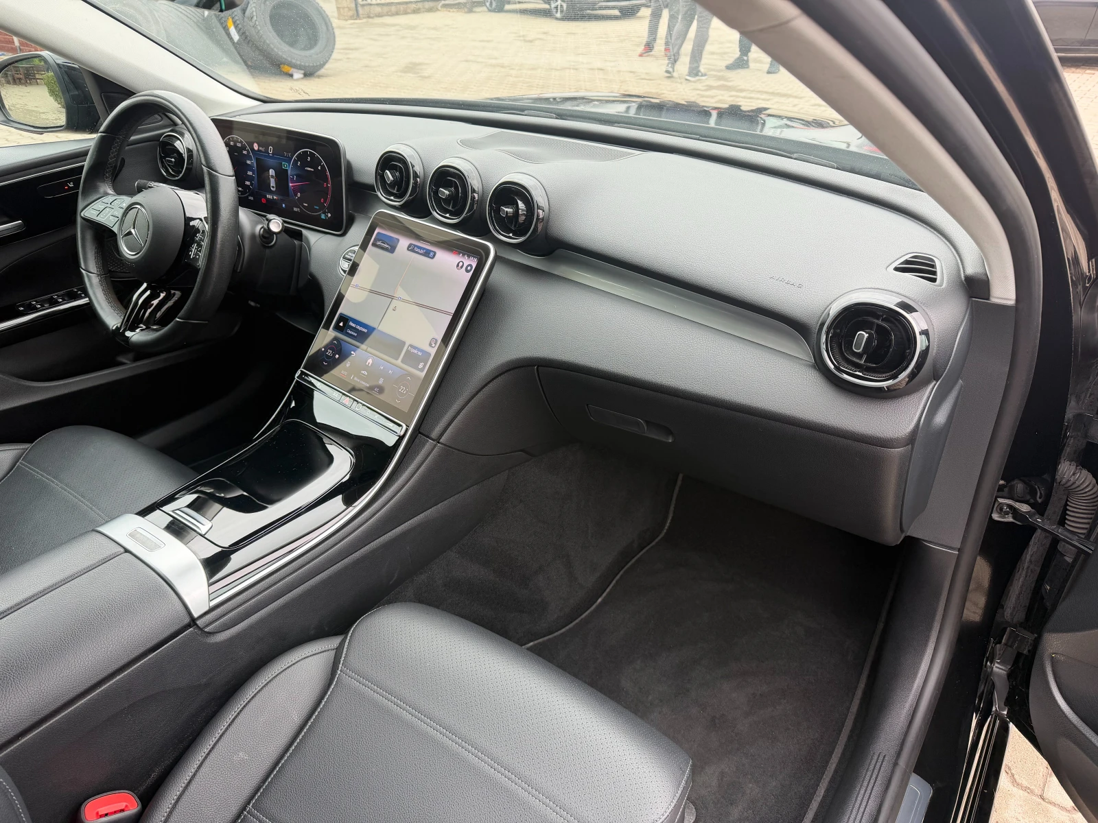 Mercedes-Benz C 220 D HYBRID 4MATIC AVTOMAT/NAVI/KOJA/KAMERA EURO 6 | Mobile.bg � ����������� 12