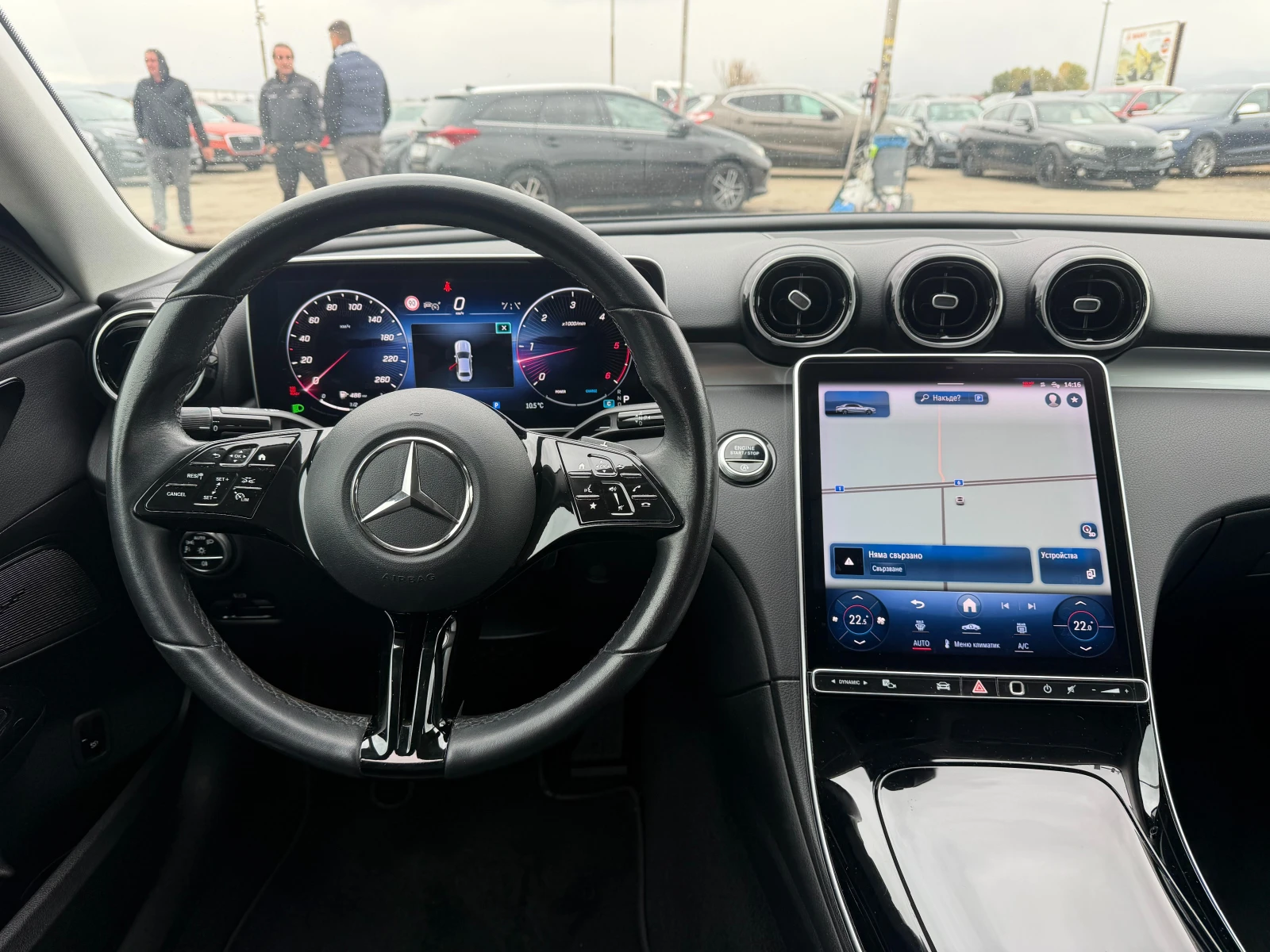 Mercedes-Benz C 220 D HYBRID 4MATIC AVTOMAT/NAVI/KOJA/KAMERA EURO 6 | Mobile.bg � ����������� 11