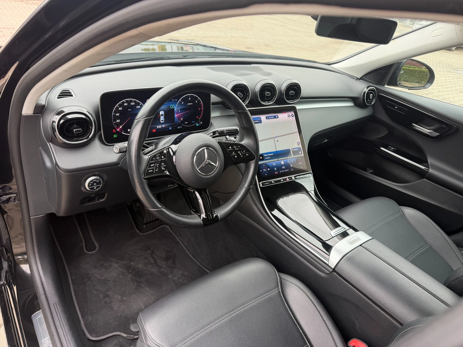 Mercedes-Benz C 220 D HYBRID 4MATIC AVTOMAT/NAVI/KOJA/KAMERA EURO 6 | Mobile.bg � ����������� 15