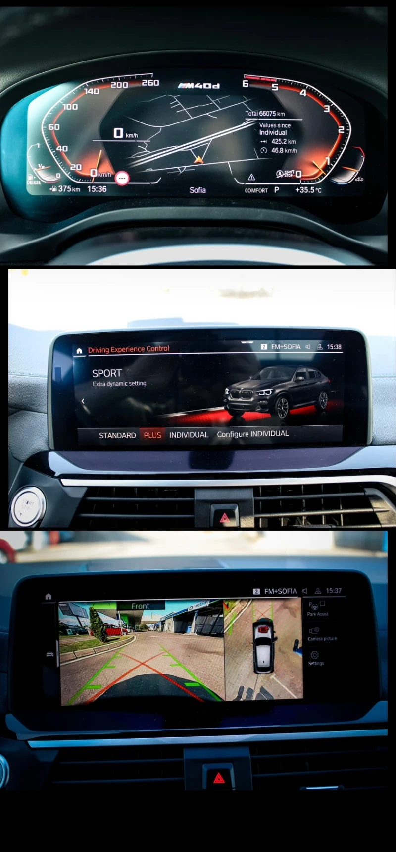 BMW X4 M40d/DIGITAL/M PERFORMANCE/HEDUP/H&K/PANO/360, снимка 14 - Автомобили и джипове - 51597385