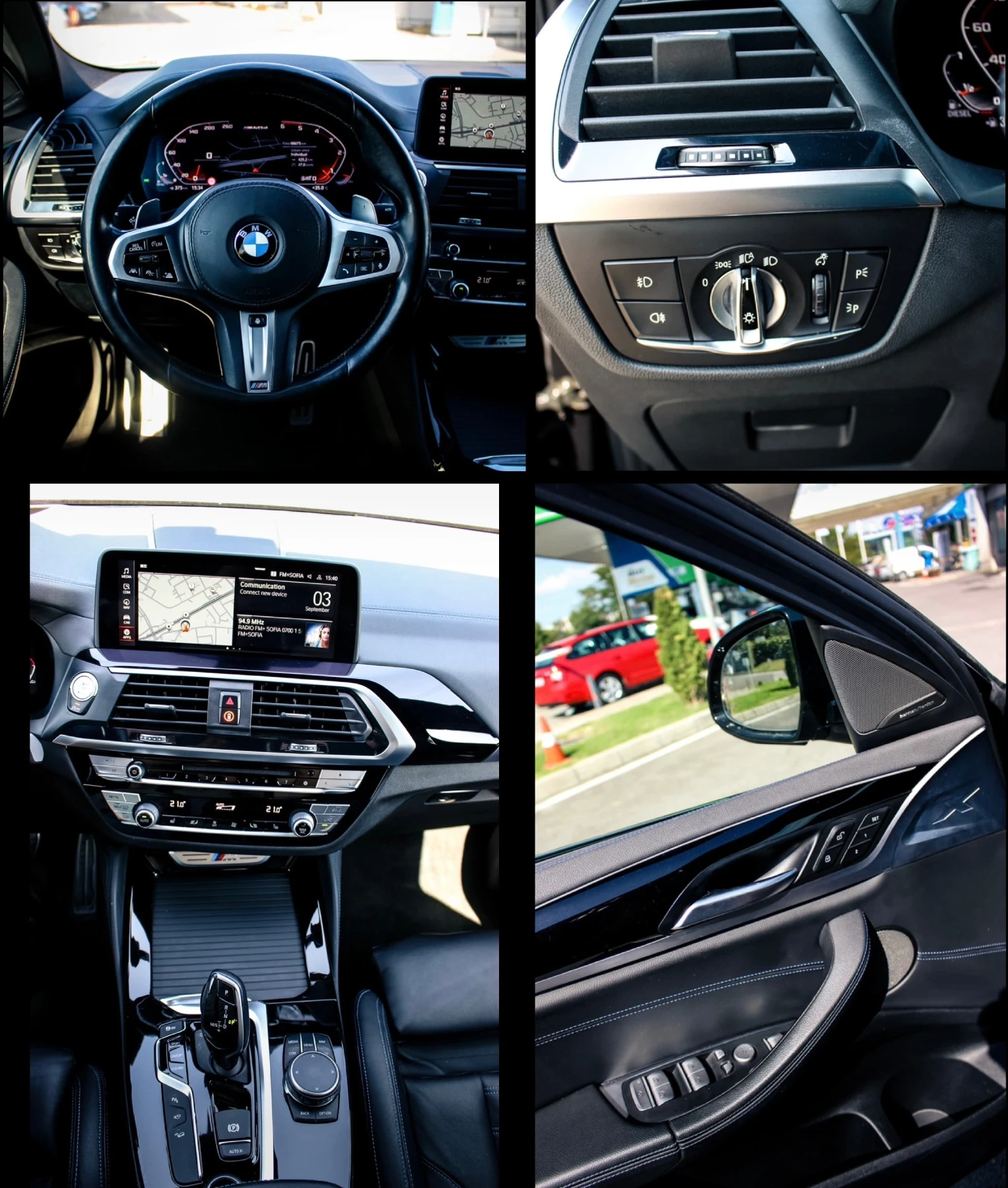 BMW X4 M40d/DIGITAL/M PERFORMANCE/HEDUP/H&K/PANO/360 | Mobile.bg   13