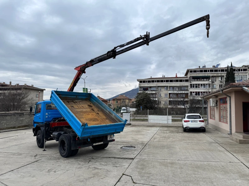 Mercedes-Benz 1114 Palfinger 5800 , тристранен самосвал, снимка 3 - Камиони - 53247844