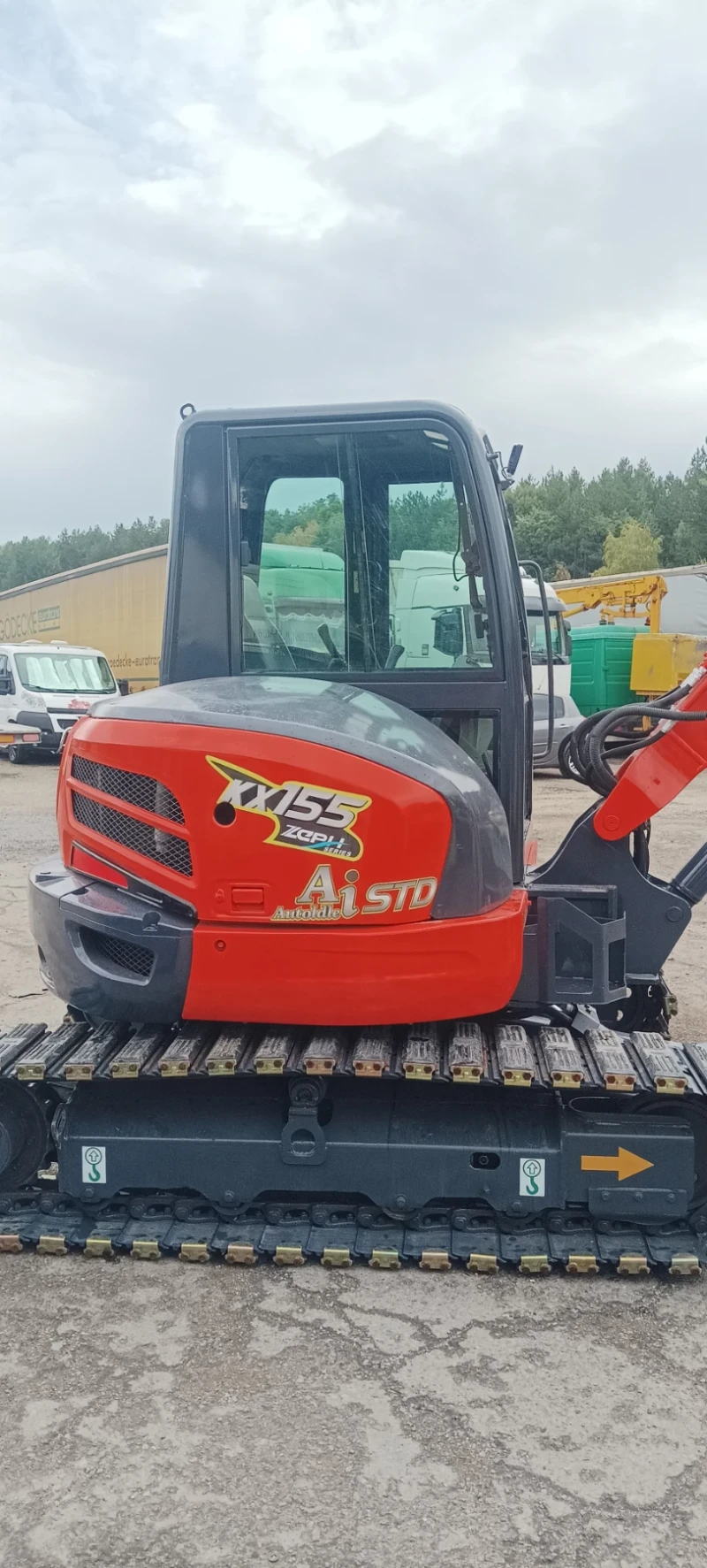 Багер Kubota KX155-5, снимка 5 - Индустриална техника - 52312481