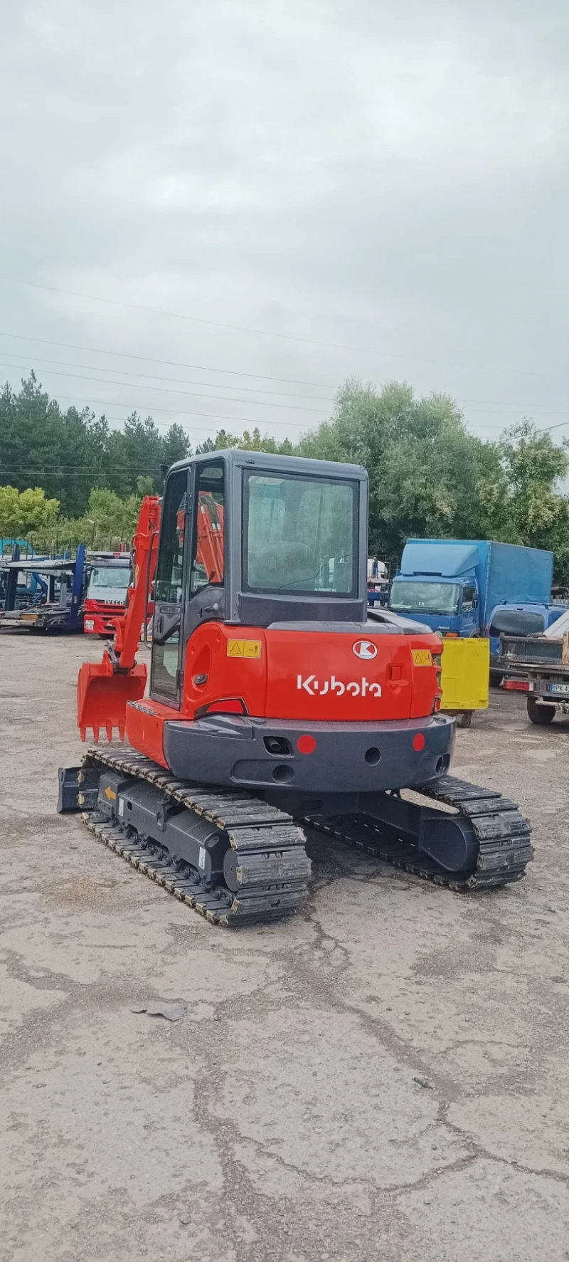 Багер Kubota KX155-5, снимка 4 - Индустриална техника - 52312481