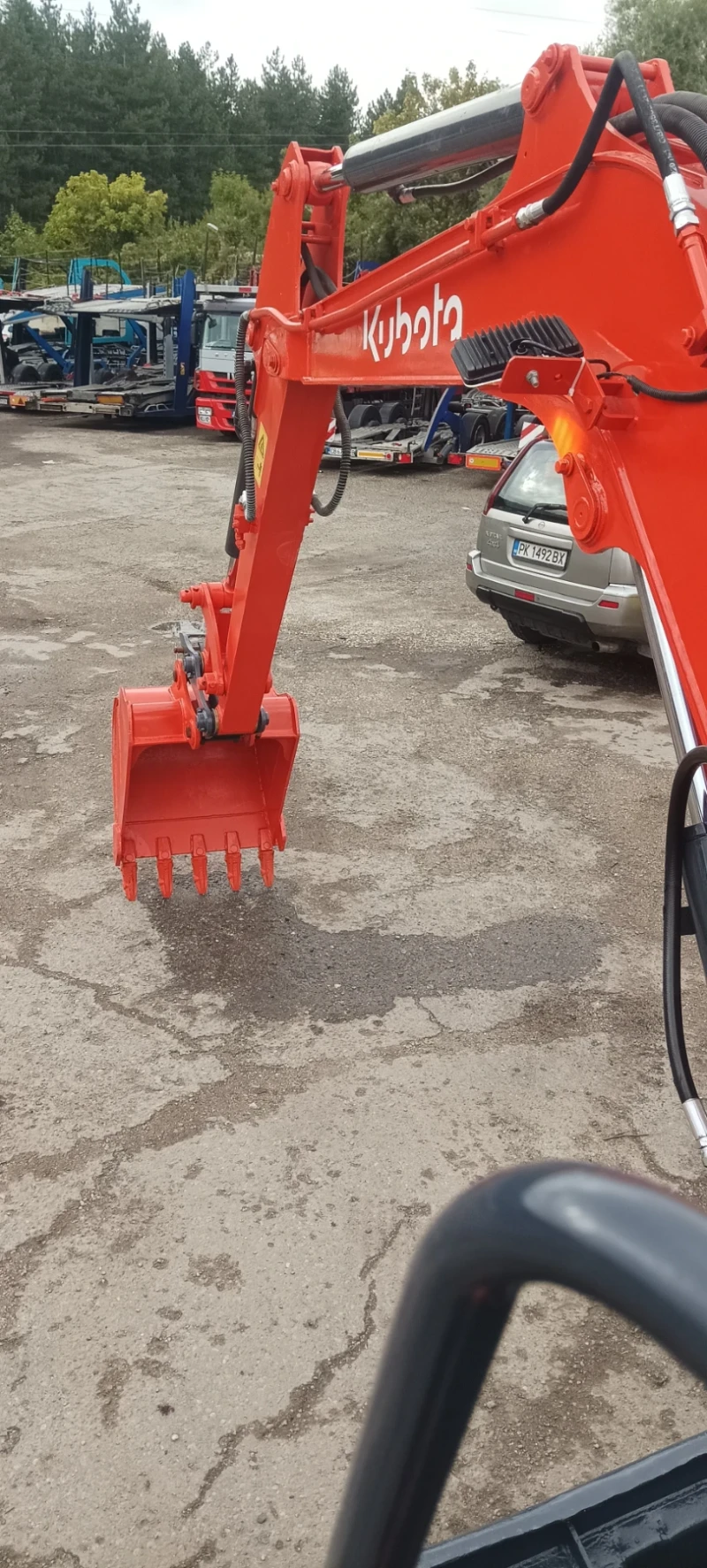 Багер Kubota KX155-5, снимка 14 - Индустриална техника - 52312481