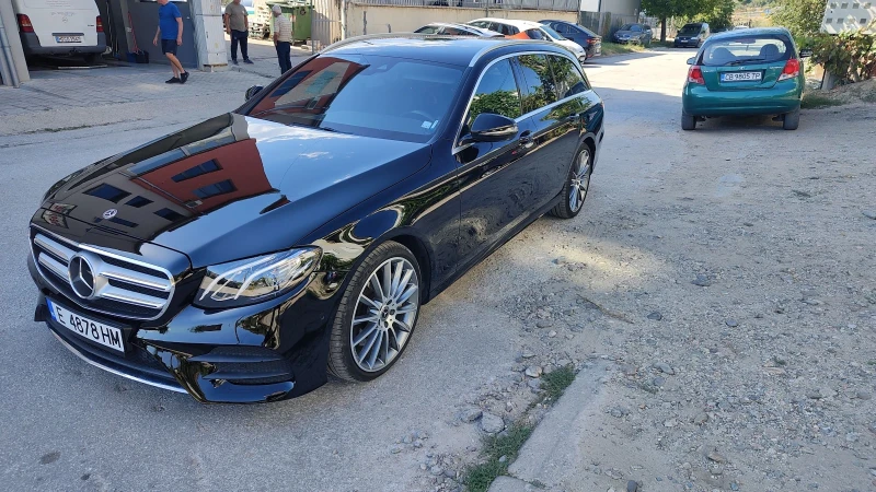 Mercedes-Benz E 400 D 4M 95хил. км AMG/Wide/DTR+ , снимка 2 - Автомобили и джипове - 48343261