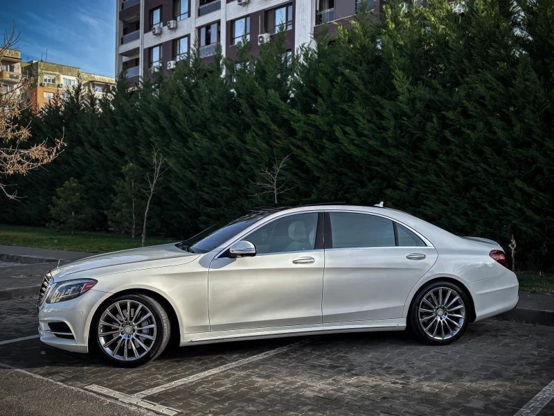 Mercedes-Benz S 550 AMG LINE | НАЛИЧНА | БЕЗУПРЕЧНА, снимка 3 - Автомобили и джипове - 52975393