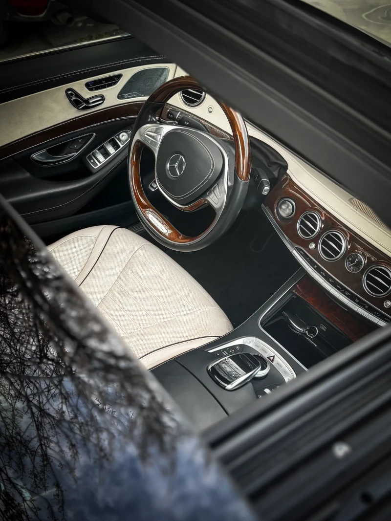Mercedes-Benz S 550 AMG LINE | НАЛИЧНА | БЕЗУПРЕЧНА, снимка 14 - Автомобили и джипове - 52975393