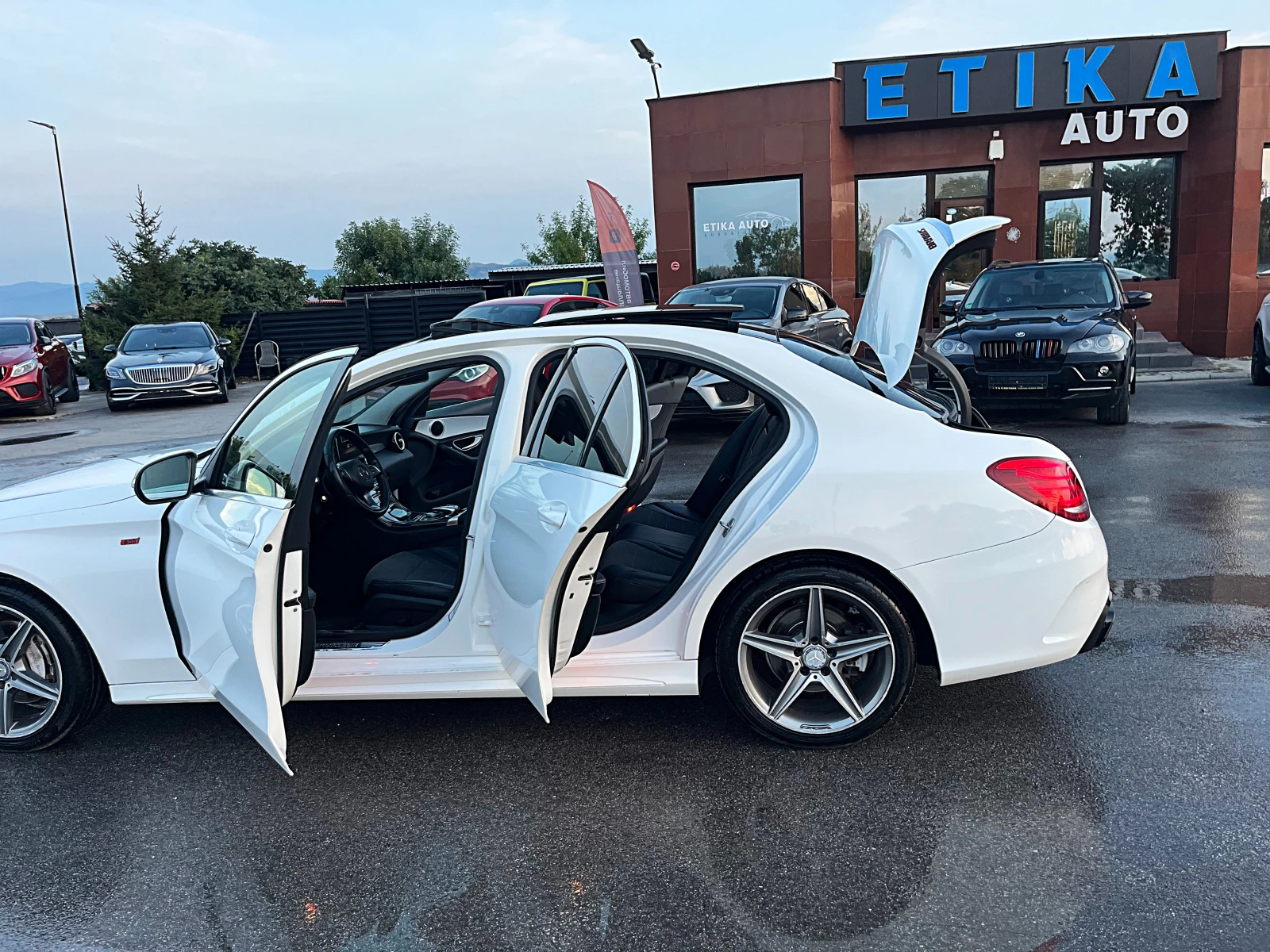 Mercedes-Benz C 220 BRABUS OPTIK-PANORAMA-NAVI-F1-LED-BIXENON-FULL!!! | Mobile.bg   15