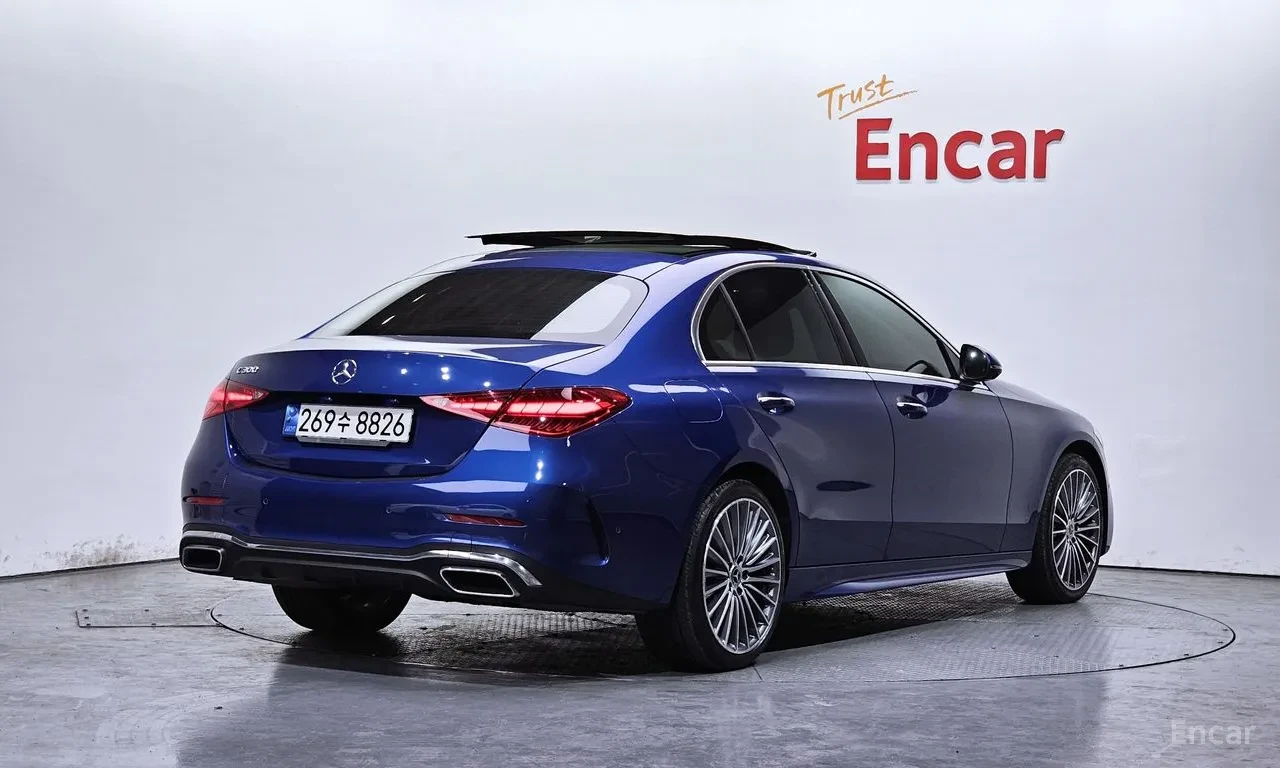 Mercedes-Benz C 300 AMG| BURMESTER, снимка 2 - Автомобили и джипове - 54943660