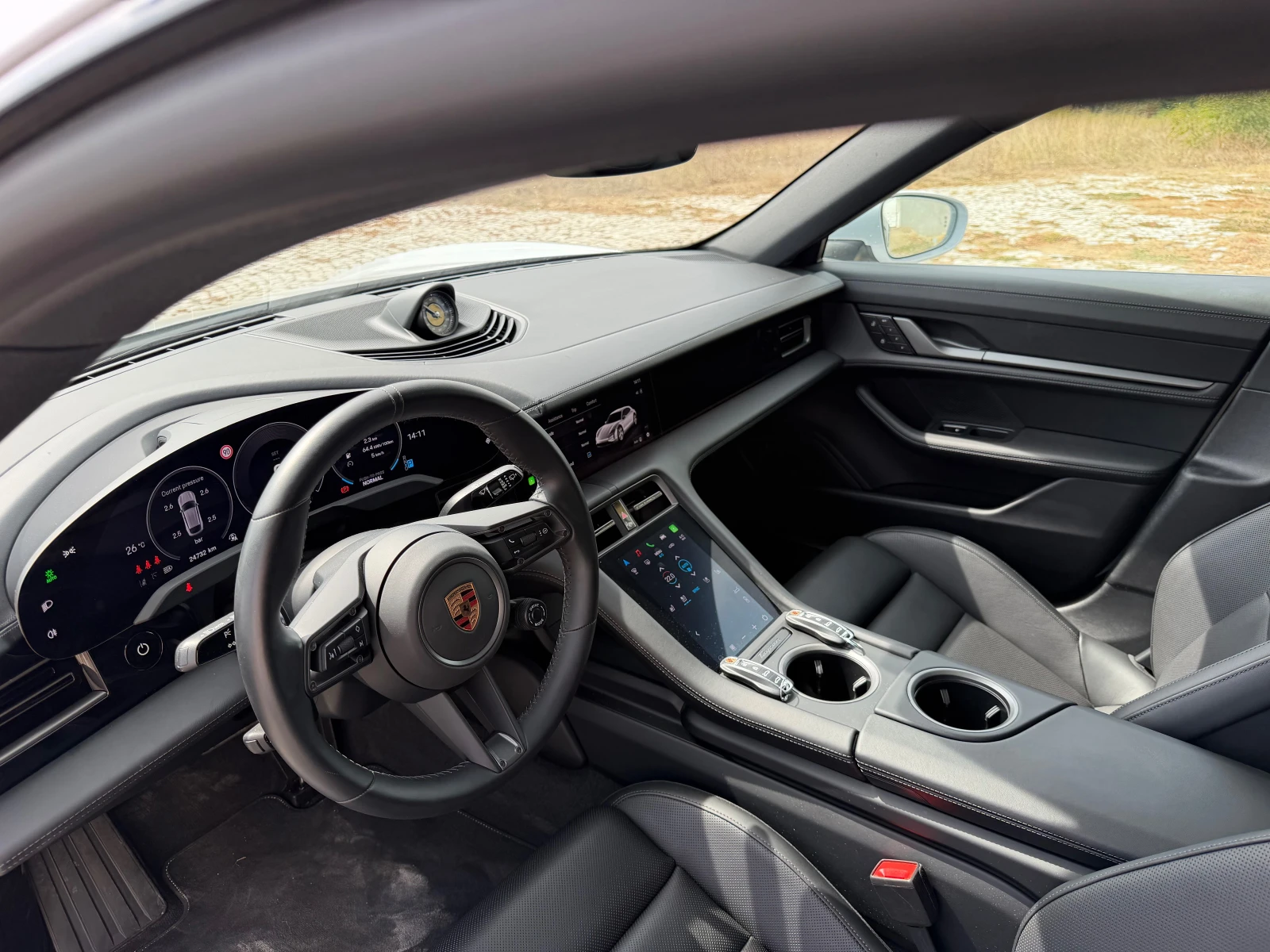 Porsche Taycan CROSS TURISMO 4S МАСАЖ ОБДУХВАНЕ ЛИЗИНГ, снимка 10 - Автомобили и джипове - 56120788