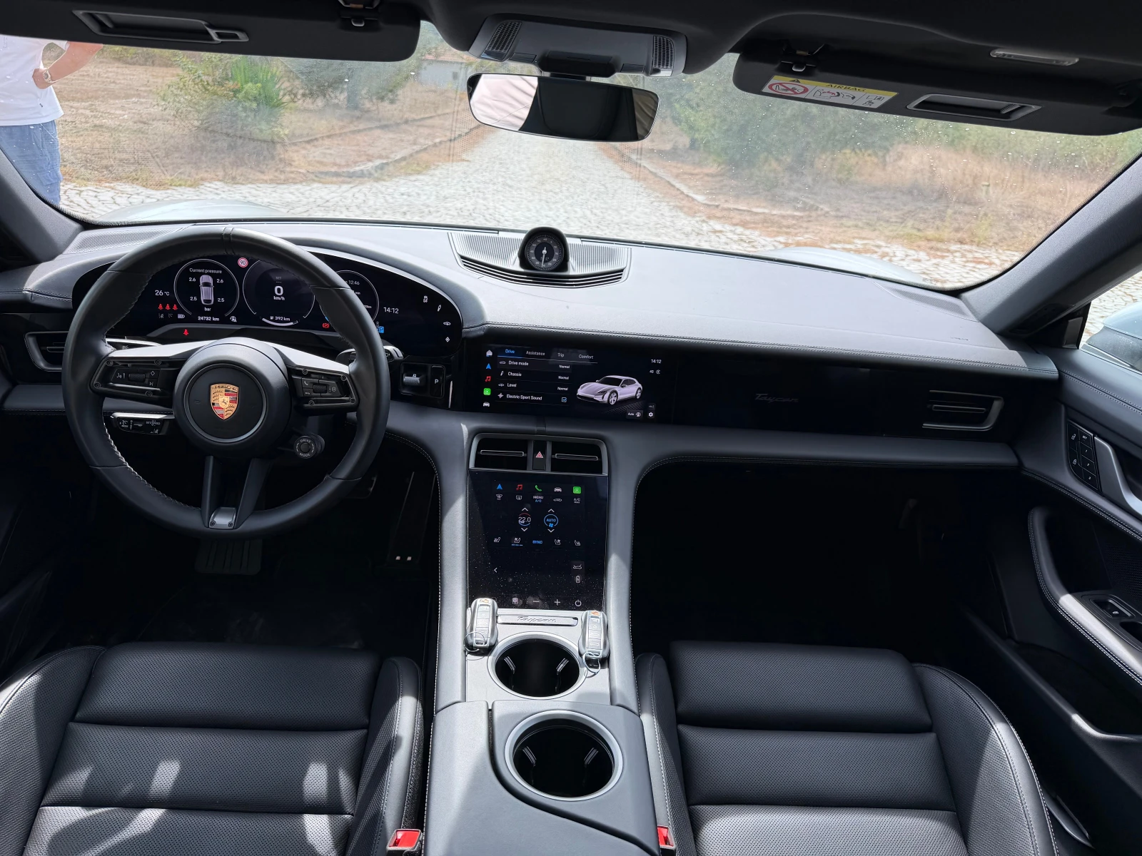 Porsche Taycan CROSS TURISMO 4S МАСАЖ ОБДУХВАНЕ ЛИЗИНГ, снимка 15 - Автомобили и джипове - 56120788