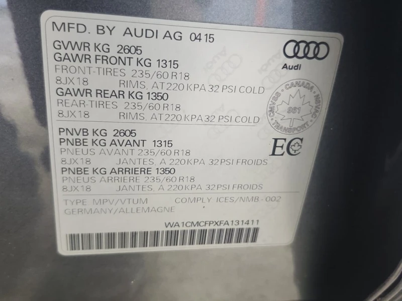 Audi Q5 3.0L TDI PROGRESSIV  CARFAX, снимка 7 - Автомобили и джипове - 53370134