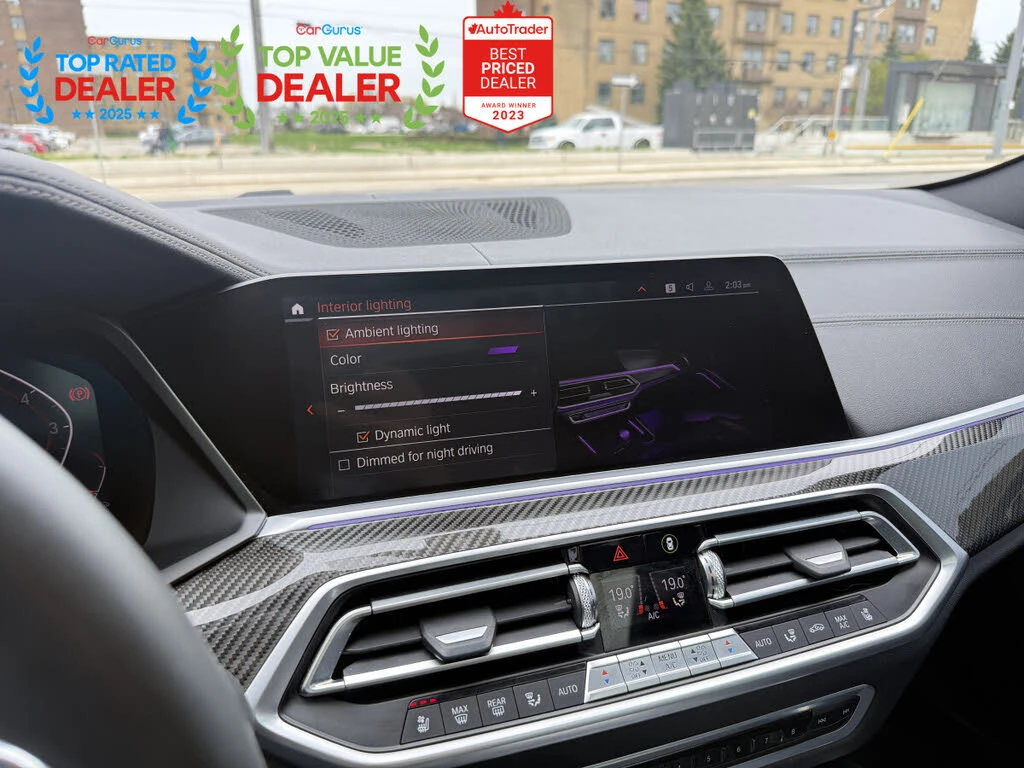 BMW X6 M-SPORT* HEAD-UP* LASER* HARMAN* CARBON* ОБДУХВАНЕ, снимка 9 - Автомобили и джипове - 54424975