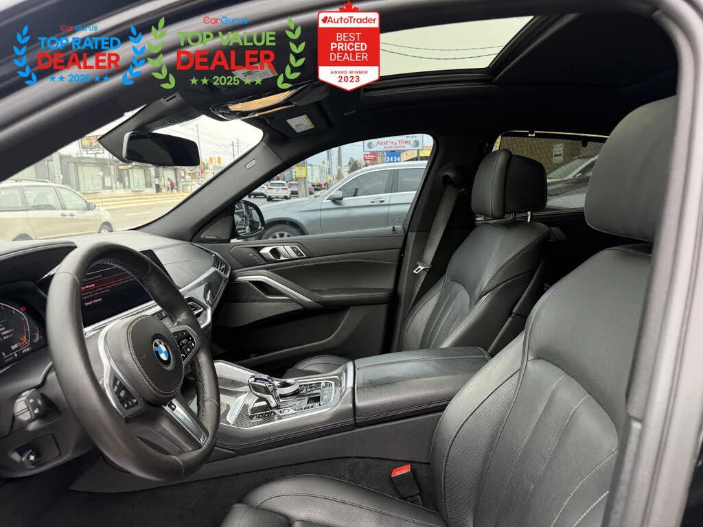 BMW X6 M-SPORT* HEAD-UP* LASER* HARMAN* CARBON* ОБДУХВАНЕ, снимка 6 - Автомобили и джипове - 54424975