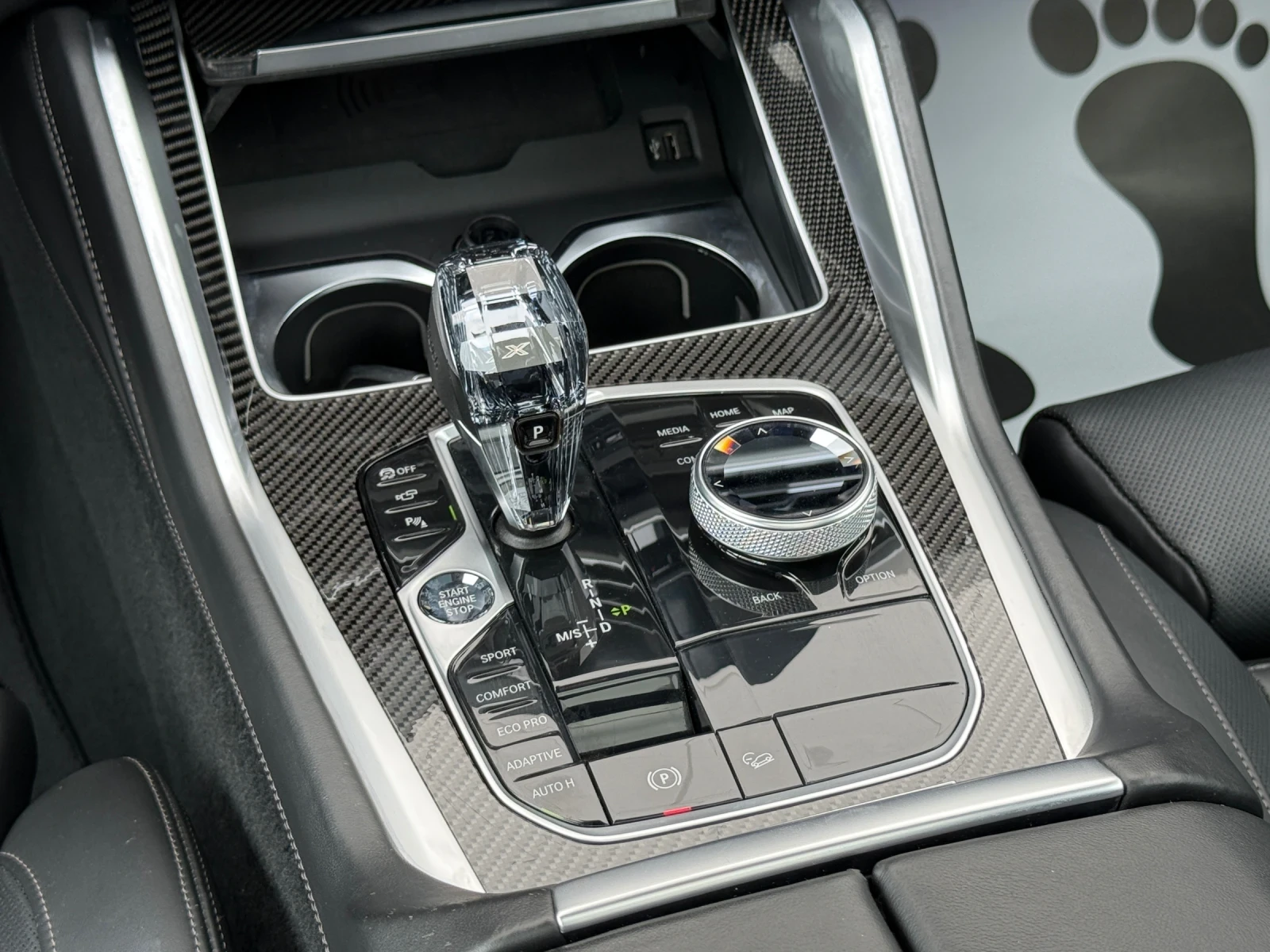 BMW X6 M40i-ЕВРОПЕЙСКИ АВТОМОБИЛ-LASER-DIGITAL KEY, снимка 14 - Автомобили и джипове - 55411327